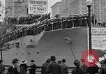 Image of Facsimile battleship in Victory Bond Drive New York City USA, 1919, second 6 stock footage video 65675048788