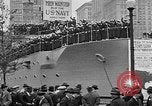 Image of Facsimile battleship in Victory Bond Drive New York City USA, 1919, second 17 stock footage video 65675048788
