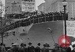 Image of Facsimile battleship in Victory Bond Drive New York City USA, 1919, second 18 stock footage video 65675048788