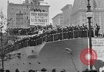 Image of Facsimile battleship in Victory Bond Drive New York City USA, 1919, second 20 stock footage video 65675048788