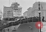 Image of Facsimile battleship in Victory Bond Drive New York City USA, 1919, second 22 stock footage video 65675048788
