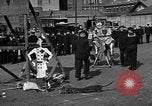 Image of US sailors burn Kaiser and Crown Prince in effigy New York City USA, 1918, second 23 stock footage video 65675048791