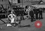 Image of US sailors burn Kaiser and Crown Prince in effigy New York City USA, 1918, second 24 stock footage video 65675048791