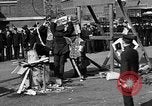 Image of US sailors burn Kaiser and Crown Prince in effigy New York City USA, 1918, second 28 stock footage video 65675048791
