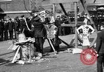 Image of US sailors burn Kaiser and Crown Prince in effigy New York City USA, 1918, second 29 stock footage video 65675048791
