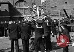 Image of US sailors burn Kaiser and Crown Prince in effigy New York City USA, 1918, second 40 stock footage video 65675048791