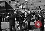 Image of US sailors burn Kaiser and Crown Prince in effigy New York City USA, 1918, second 44 stock footage video 65675048791