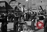 Image of US sailors burn Kaiser and Crown Prince in effigy New York City USA, 1918, second 48 stock footage video 65675048791