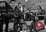 Image of US sailors burn Kaiser and Crown Prince in effigy New York City USA, 1918, second 49 stock footage video 65675048791
