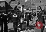 Image of US sailors burn Kaiser and Crown Prince in effigy New York City USA, 1918, second 51 stock footage video 65675048791