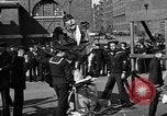 Image of US sailors burn Kaiser and Crown Prince in effigy New York City USA, 1918, second 55 stock footage video 65675048791