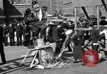 Image of US sailors burn Kaiser and Crown Prince in effigy New York City USA, 1918, second 61 stock footage video 65675048791