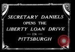 Image of Josephus Daniels Pittsburgh Pennsylvania USA, 1918, second 7 stock footage video 65675048792