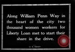Image of Two Thousand women participate in Liberty Loan Drive Pittsburgh Pennsylvania USA, 1918, second 4 stock footage video 65675048793