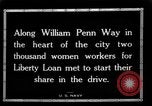 Image of Two Thousand women participate in Liberty Loan Drive Pittsburgh Pennsylvania USA, 1918, second 10 stock footage video 65675048793