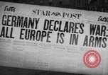Image of World War I newspaper headlines United States USA, 1917, second 17 stock footage video 65675048804