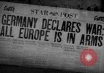 Image of World War I newspaper headlines United States USA, 1917, second 18 stock footage video 65675048804