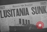 Image of World War I newspaper headlines United States USA, 1917, second 34 stock footage video 65675048804