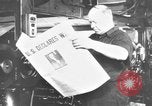 Image of World War I newspaper headlines United States USA, 1917, second 39 stock footage video 65675048804