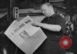 Image of World War I newspaper headlines United States USA, 1917, second 42 stock footage video 65675048804