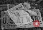 Image of World War I newspaper headlines United States USA, 1917, second 43 stock footage video 65675048804