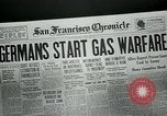 Image of gas warfare European Theater, 1917, second 5 stock footage video 65675048807