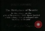 Immagine di Fondazione di Seattle Washington Seattle Washington USA, 1917, secondo 31 filmato di repertorio 65675048827