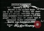 Image Pictorial de Seattle Seattle Washington USA, 1917, de la seconde 4 séquences d'archives historiques vidéo 65675048828