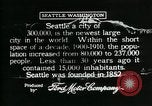 Image Pictorial de Seattle Seattle Washington USA, 1917, de la seconde 13 séquences d'archives historiques vidéo 65675048828
