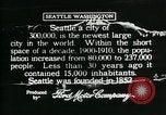 Image Pictorial de Seattle Seattle Washington USA, 1917, de la seconde 20 séquences d'archives historiques vidéo 65675048828