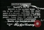 Image Pictorial de Seattle Seattle Washington USA, 1917, de la seconde 28 séquences d'archives historiques vidéo 65675048828