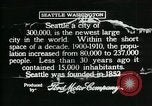 Image Pictorial de Seattle Seattle Washington USA, 1917, de la seconde 32 séquences d'archives historiques vidéo 65675048828