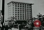 Standbild Gebäude in der Innenstadt von Seattle Seattle Washington USA, 1917, aus Sekunde 34 historischem Filmmaterial Videoclip 65675048829