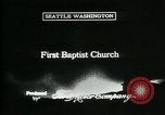 Standbild Baptist Church Seattle Washington USA, 1917, aus Sekunde 3 historischem Filmmaterial Videoclip 65675048834