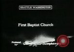 Standbild Baptist Church Seattle Washington USA, 1917, aus Sekunde 8 historischem Filmmaterial Videoclip 65675048834