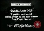 Standbild Queen Anne Hill Seattle Washington USA, 1917, aus Sekunde 9 historischem Filmmaterial Videoclip 65675048835