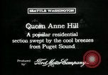 Standbild Queen Anne Hill Seattle Washington USA, 1917, aus Sekunde 11 historischem Filmmaterial Videoclip 65675048835