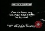 Standbild Queen Anne Hill Seattle Washington USA, 1917, aus Sekunde 55 historischem Filmmaterial Videoclip 65675048835