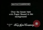 Standbild Queen Anne Hill Seattle Washington USA, 1917, aus Sekunde 59 historischem Filmmaterial Videoclip 65675048835