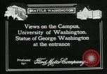 Immagine di Università di Washington Seattle Washington USA, 1917, secondo 4 filmato di repertorio 65675048836