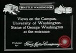 Immagine di Università di Washington Seattle Washington USA, 1917, secondo 12 filmato di repertorio 65675048836