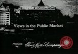 Image Pike Place Marché public Seattle Washington USA, 1917, de la seconde 5 séquences d'archives historiques vidéo 65675048838