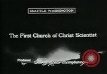 Standbild Kirche Christi Wissenschaftler Seattle Washington USA, 1917, aus Sekunde 6 historischem Filmmaterial Videoclip 65675048840