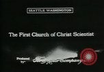 Standbild Kirche Christi Wissenschaftler Seattle Washington USA, 1917, aus Sekunde 8 historischem Filmmaterial Videoclip 65675048840
