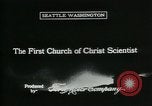 Standbild Kirche Christi Wissenschaftler Seattle Washington USA, 1917, aus Sekunde 9 historischem Filmmaterial Videoclip 65675048840