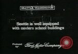 Standbild Schule Gebäude Seattle Washington USA, 1917, aus Sekunde 5 historischem Filmmaterial Videoclip 65675048841