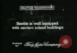 Standbild Schule Gebäude Seattle Washington USA, 1917, aus Sekunde 6 historischem Filmmaterial Videoclip 65675048841
