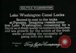 Immagine di Canal si blocca Seattle Washington USA, 1917, secondo 4 filmato di repertorio 65675048842