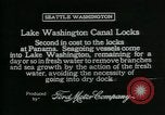 Immagine di Canal si blocca Seattle Washington USA, 1917, secondo 5 filmato di repertorio 65675048842