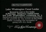 Immagine di Canal si blocca Seattle Washington USA, 1917, secondo 8 filmato di repertorio 65675048842